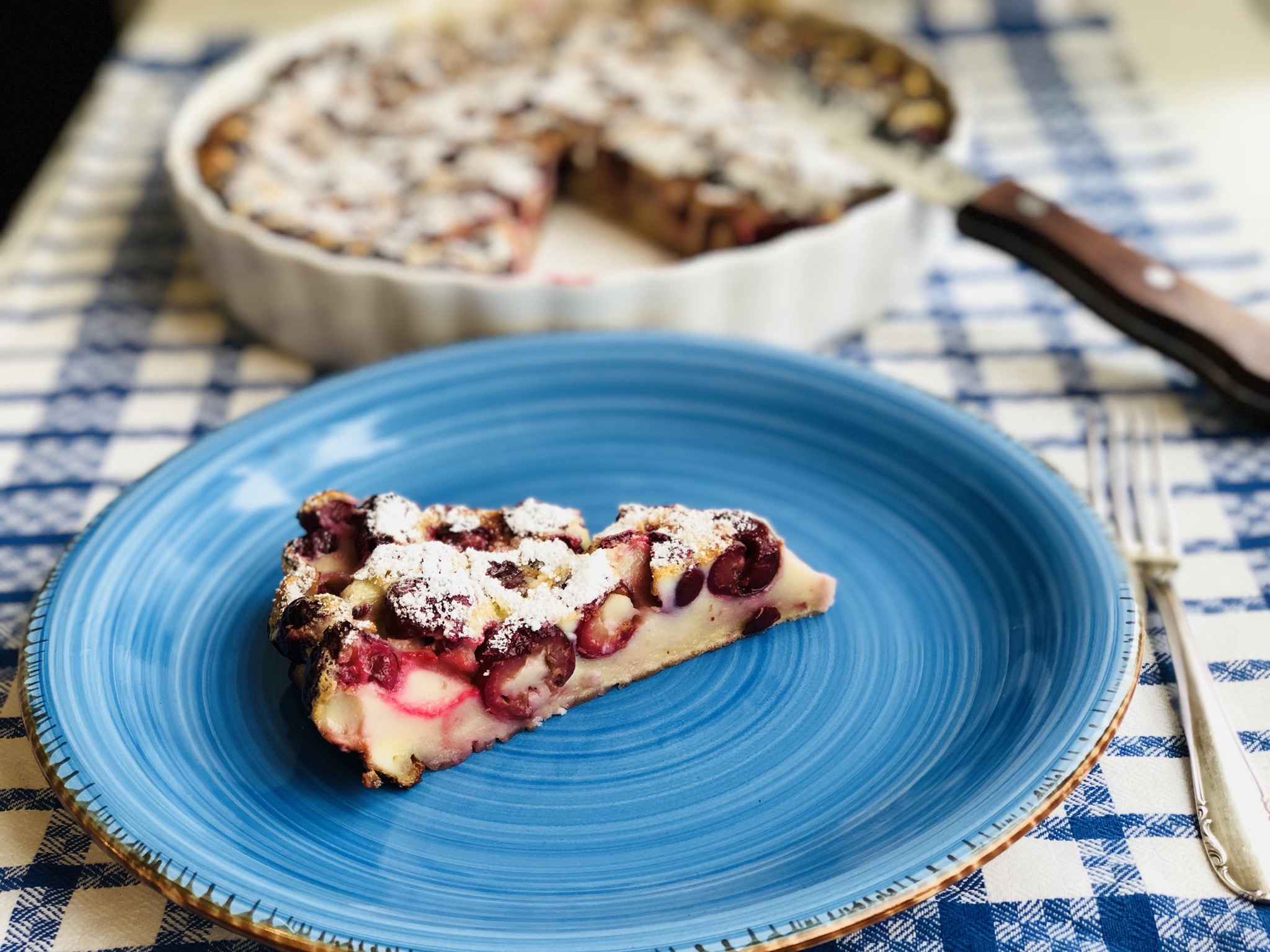 Reţetă de clafoutis cu cireşe