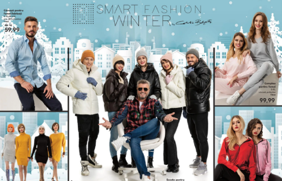 Catalin Botezatu si Smart Fashion Winter, la Kaufland