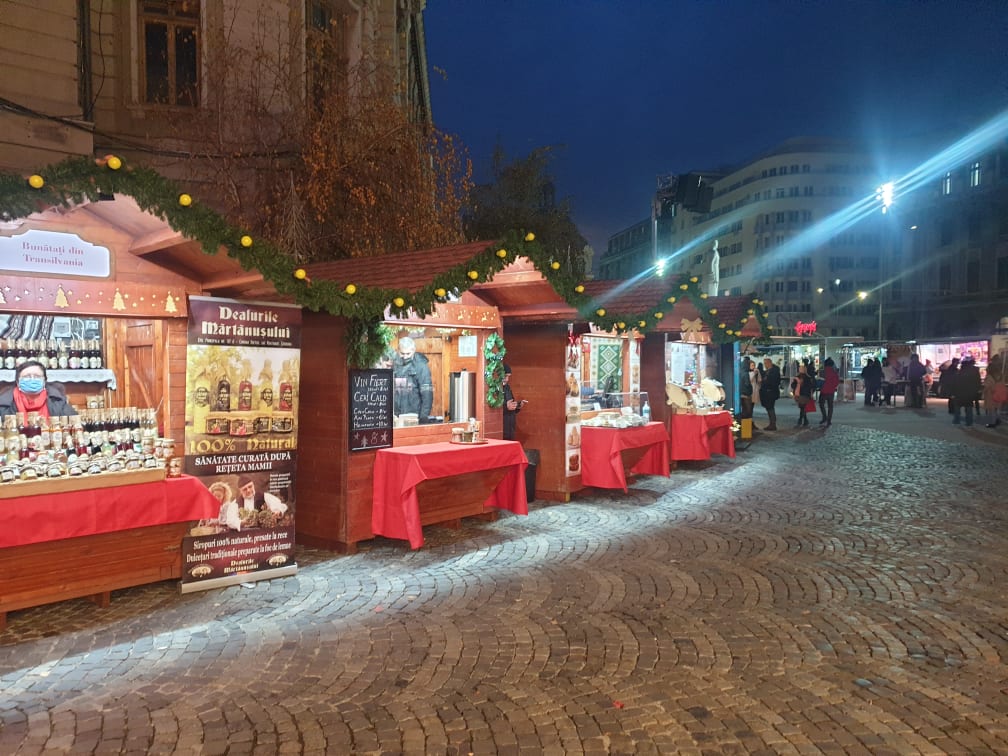 Cum arata Targul de Craciun din Bucuresti