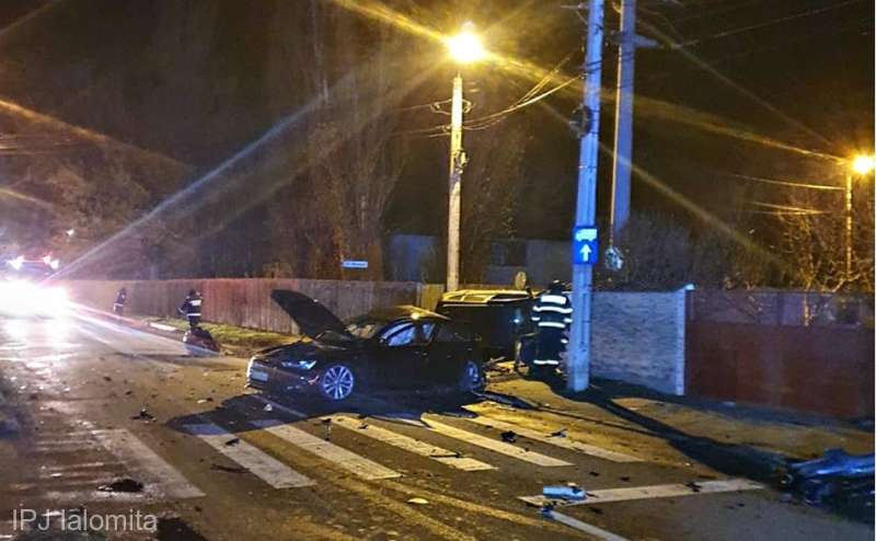 Accident rutier in Ialomita