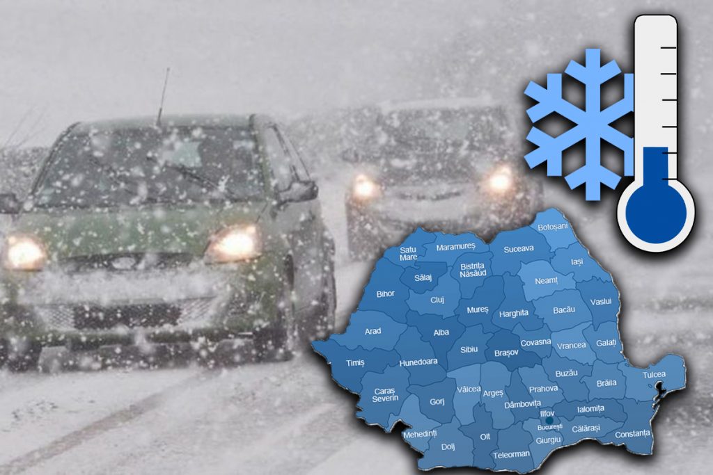 Alertă meteo în România. Fenomenele care se întâmplă în toată țara, încep azi, 10 decembrie