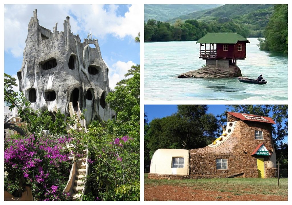 Cele mai ciudate case din lume. Sunt uimitoare, te lasă fără cuvinte