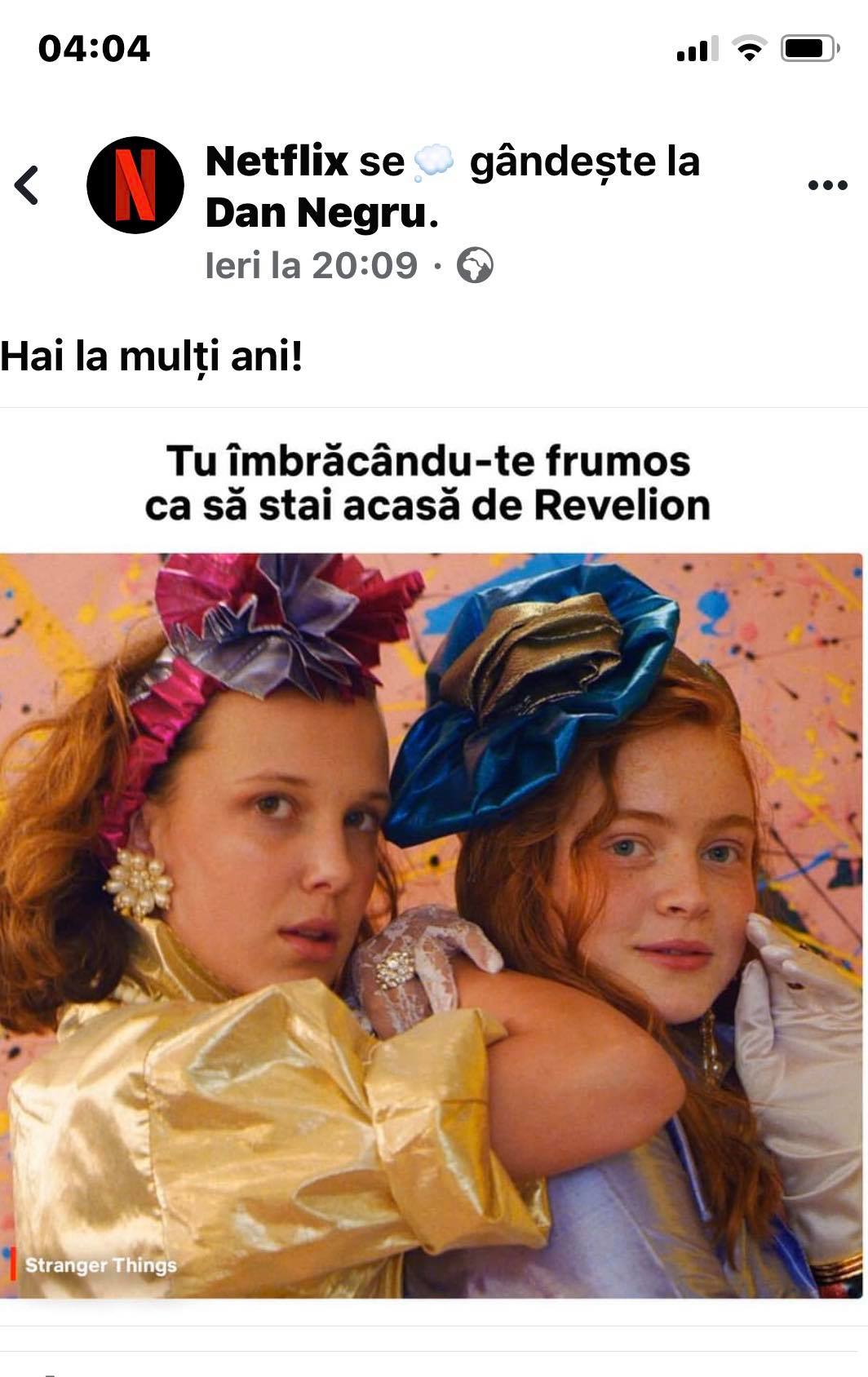 Glume cu Dan Negru, marca Netflix