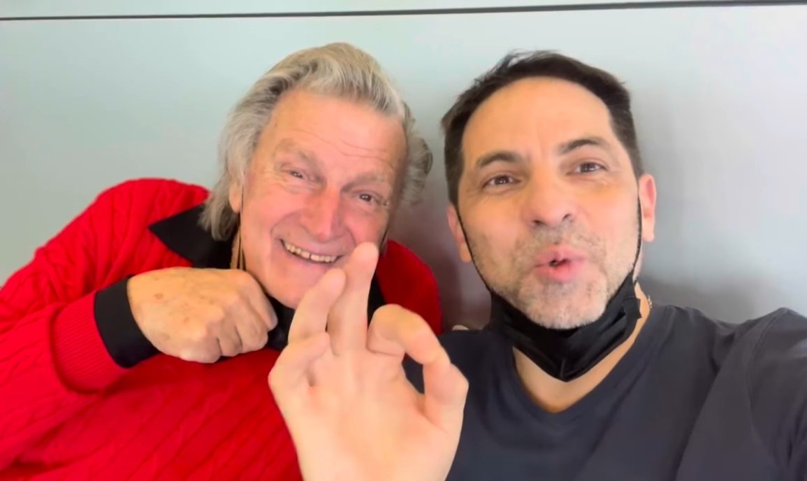 Florin Piersic, în Dubai, alături de un bărbat celebru