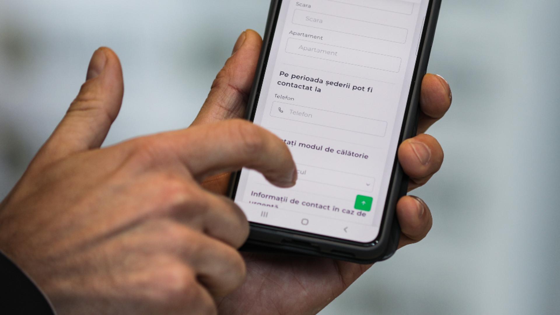 Formularul de localizare a pasagerilor, obligatoriu în România din 20 decembrie