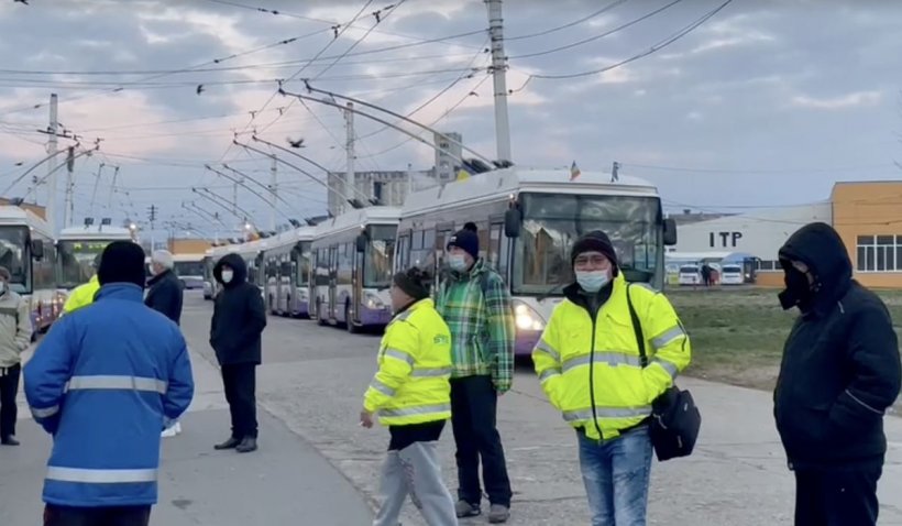 Timișoara este blocată. Grevă de amploare la serviciul de transport public