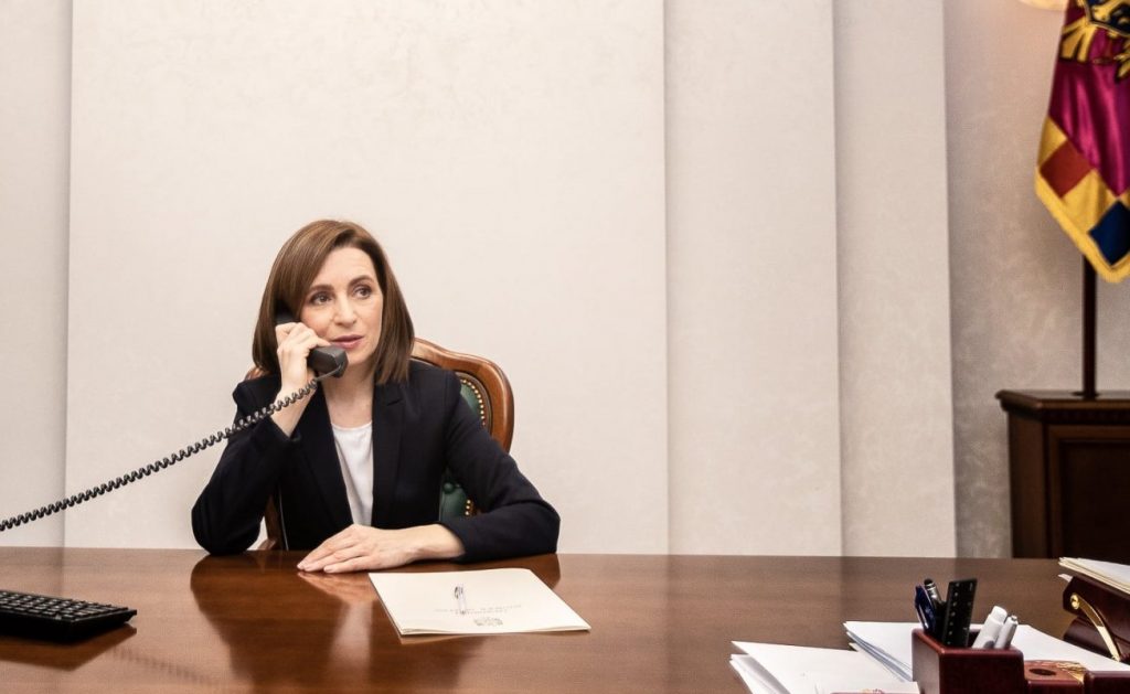 Maia Sandu dorește integrarea Republicii Moldova în UE: „Relația noastră este una pe termen lung”