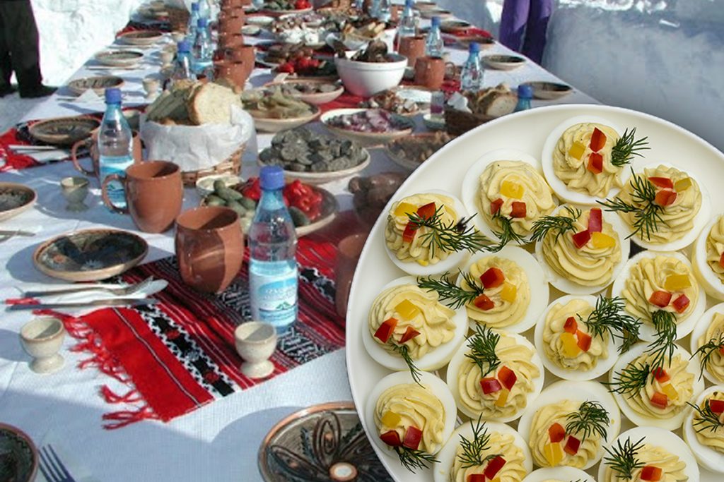 Ouă umplute ca în Maramureș. Cel mai bun aperitiv pentru Anul Nou