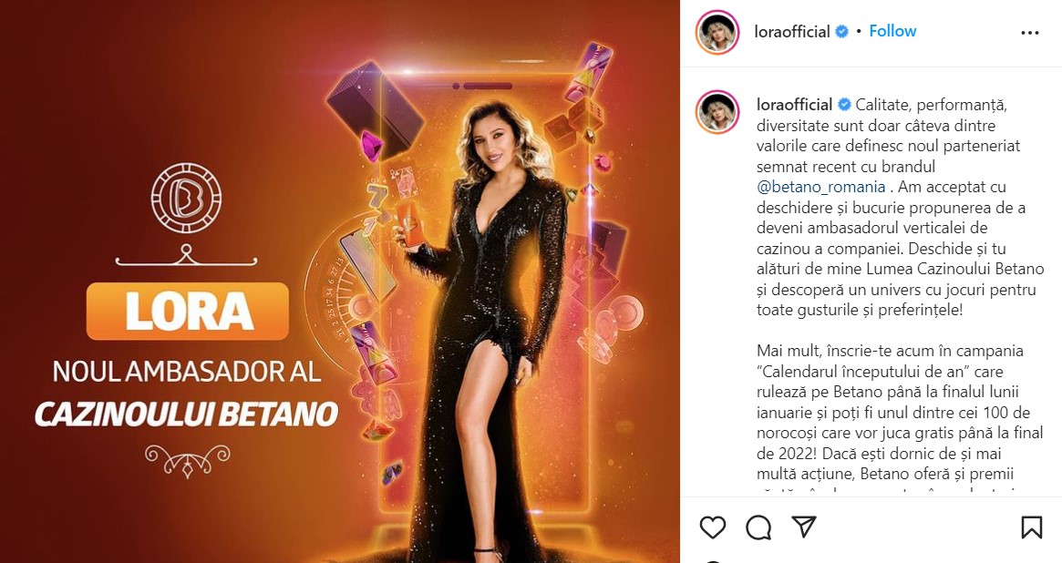 Lora, contracte de zile mari la final de an. Cu cine a semnat vedeta de curând