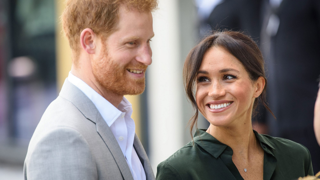 Printul Harry si Meghan Markle, prima fotografie cu micuta Lilibet