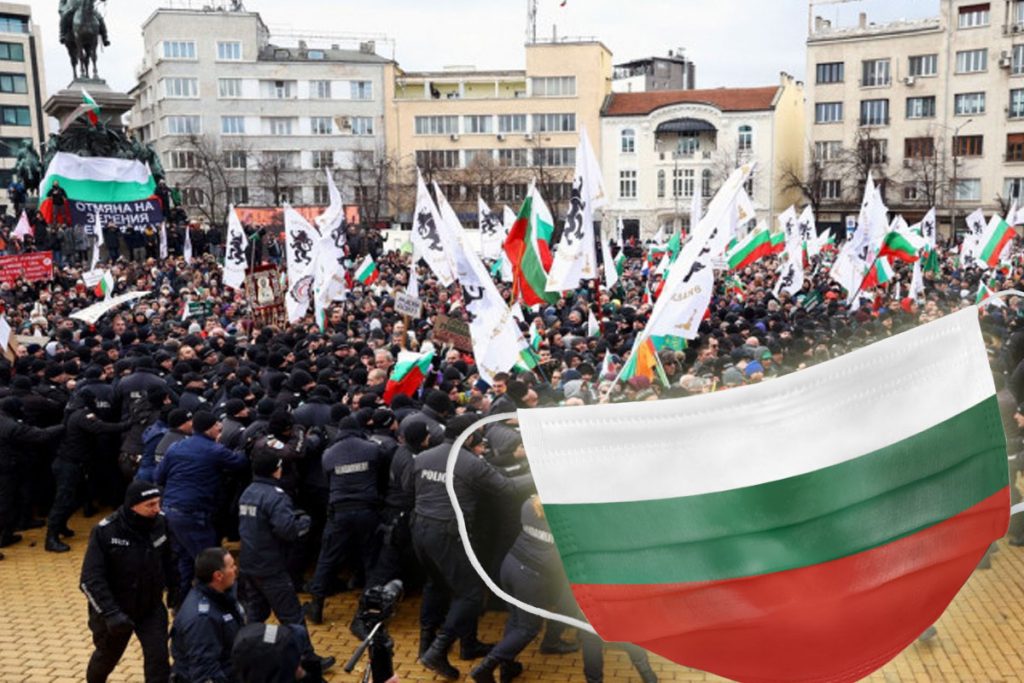 Au început protestele anti-restricții și în Bulgaria. Manifestanții au vrut să atace parlamentul