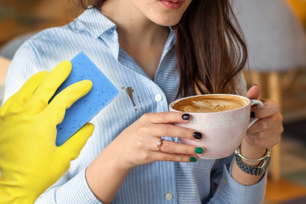 Cum se scot petele de cafea de pe haine. Metodele cu care nu poți să dai greș