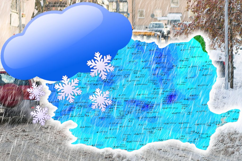 Gata, vin ninsorile în România! Vom avea multă zăpadă. Prognoza meteo