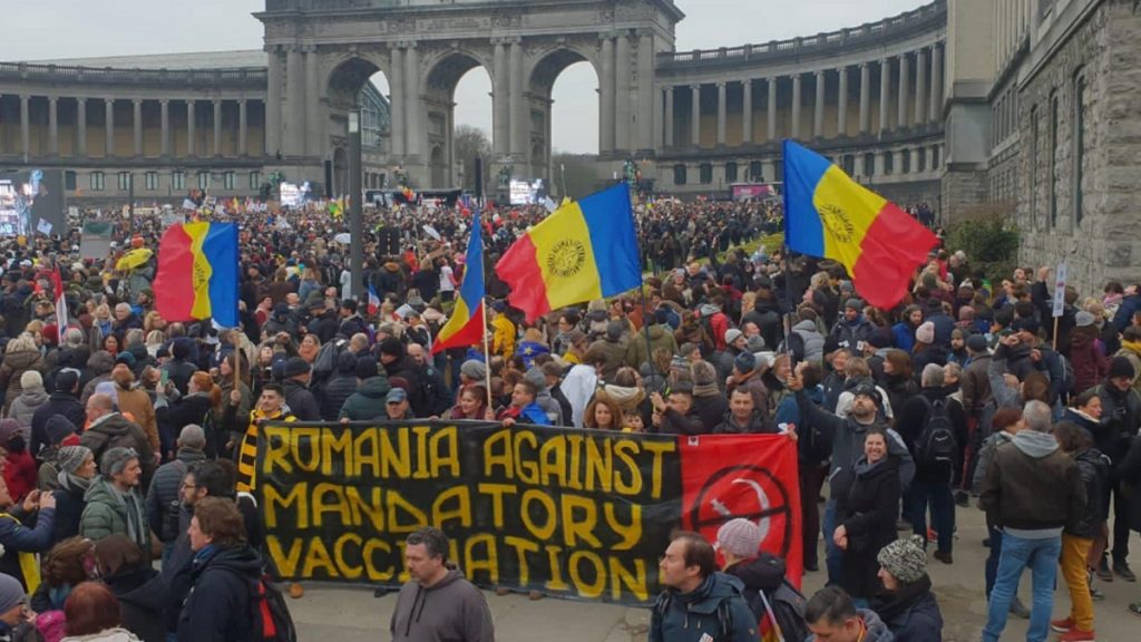 Mărturia unui român prins în protestul violent de la Bruxelles: „S-a intervenit cum nu a mai fost până acum” Video