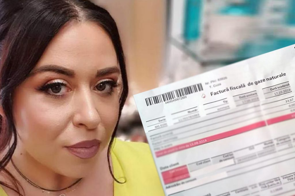 Oana Roman, probleme cu banii? Vedeta a fost indignată când și-a văzut factura la gaze