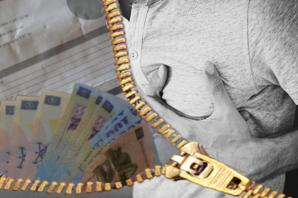 Un român a făcut infarct, după ce a văzut factura de la gaze. Suma pe care o avea de dat, una uriaşă