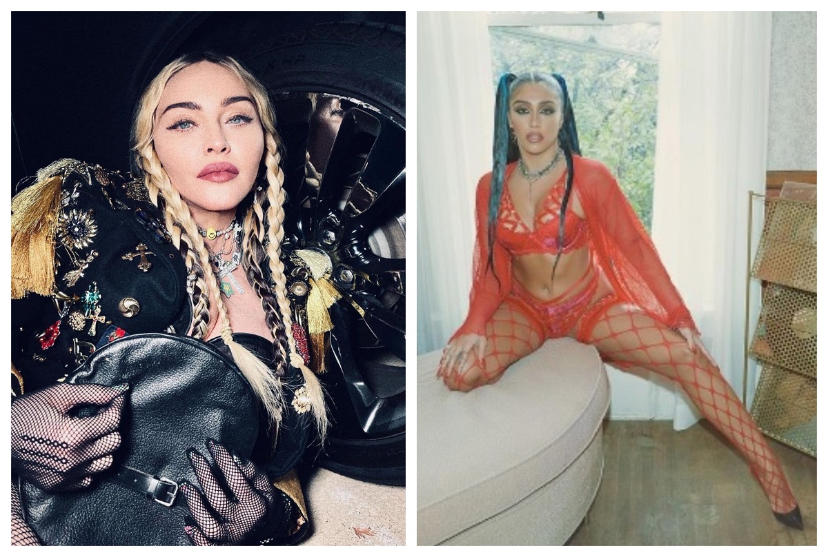 Madonna versus Lourdes. Mama si fiica se intrec în fotografii