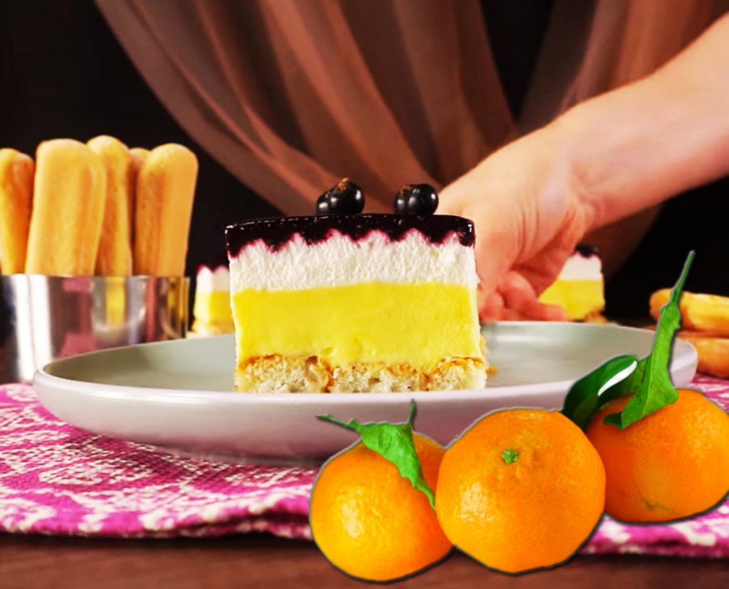 Prăjitură cu mandarine, reţetă simplă şi rapidă. E gata în doar 15 minute