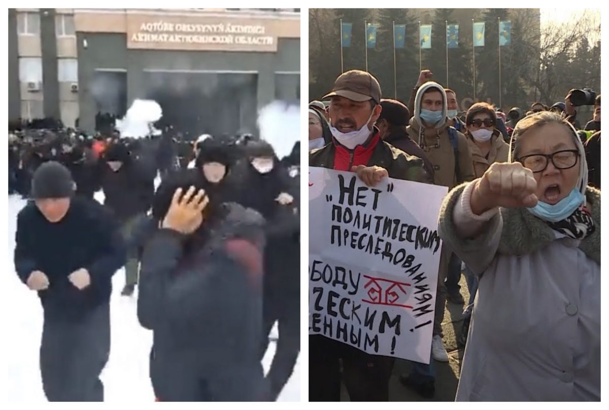 E revolutie in Kazahstan. A fost anuntata starea de urgenta