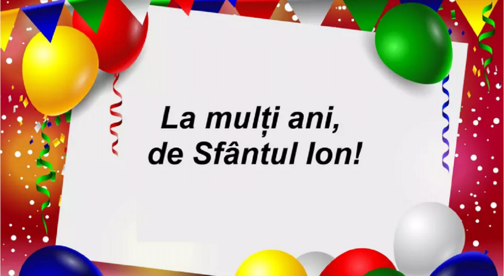 Cele mai frumoase urari de Sfantul Ion 2022