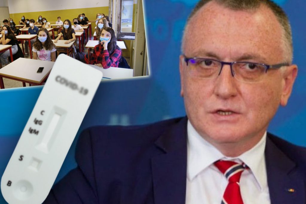 10 milioane de teste covid vor fi livrate în școlile din România. Când vor ajunge, anunțul ministrului Educației