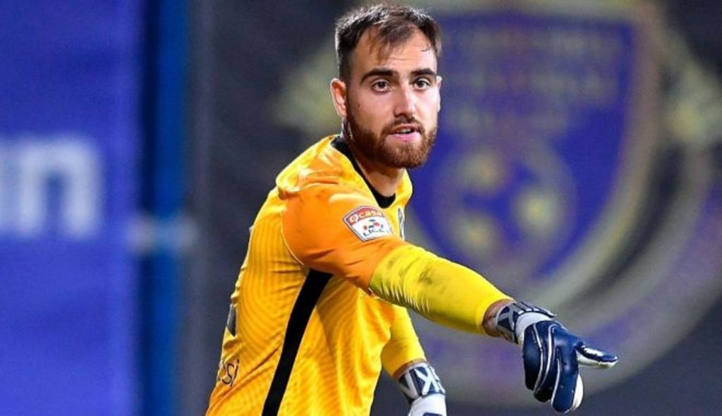 Valentin Cojocaru este portar la clubul Dnipro