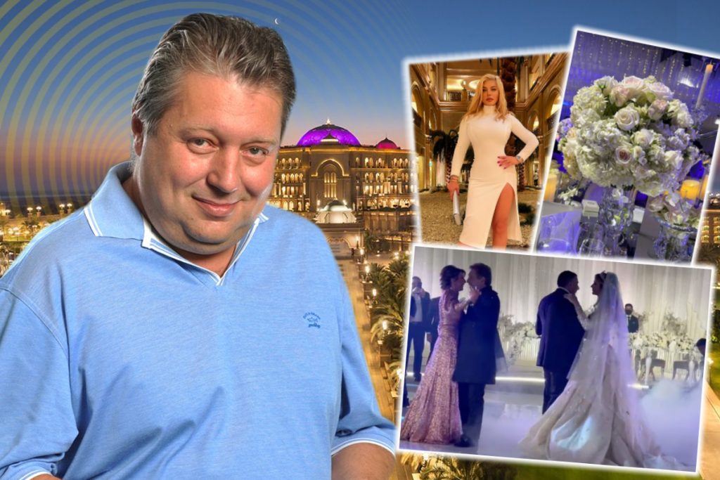 Cristian Burci, nuntă de vis în Abu Dhabi. Afaceristul se căsătoreşte cu Elena Voinea. Andra şi Loredana, printre invitaţi