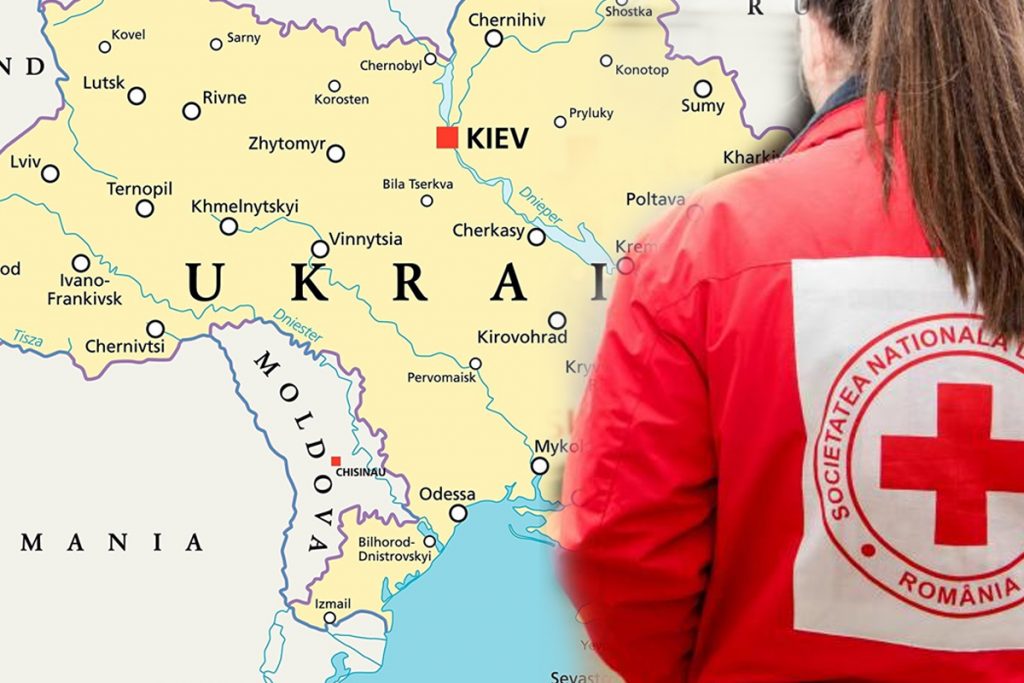 Crucea Roșie română ajută oamenii și pe teritoriul Ucrainei. Director: „Se poate intra până la Cernăuți”. EXCLUSIV
