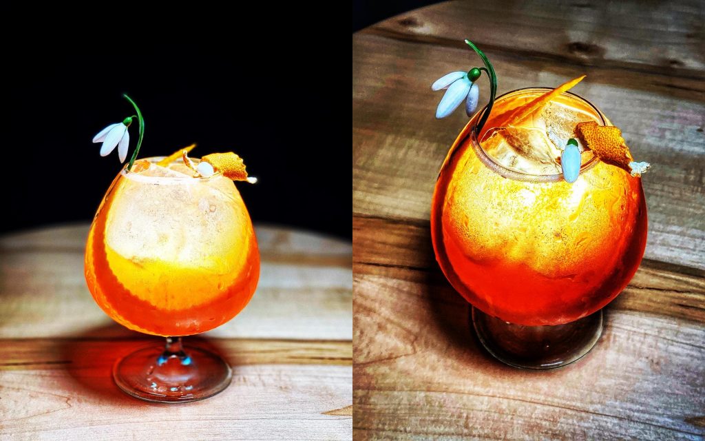 Cum faci un cocktail de Valentine’s Day – un Spritz pentru persoana iubită, floral, amărui, fără Aperol