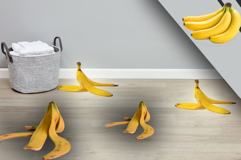 De ce să pui coji de banane prin toată casa. Trucul este extrem de eficient