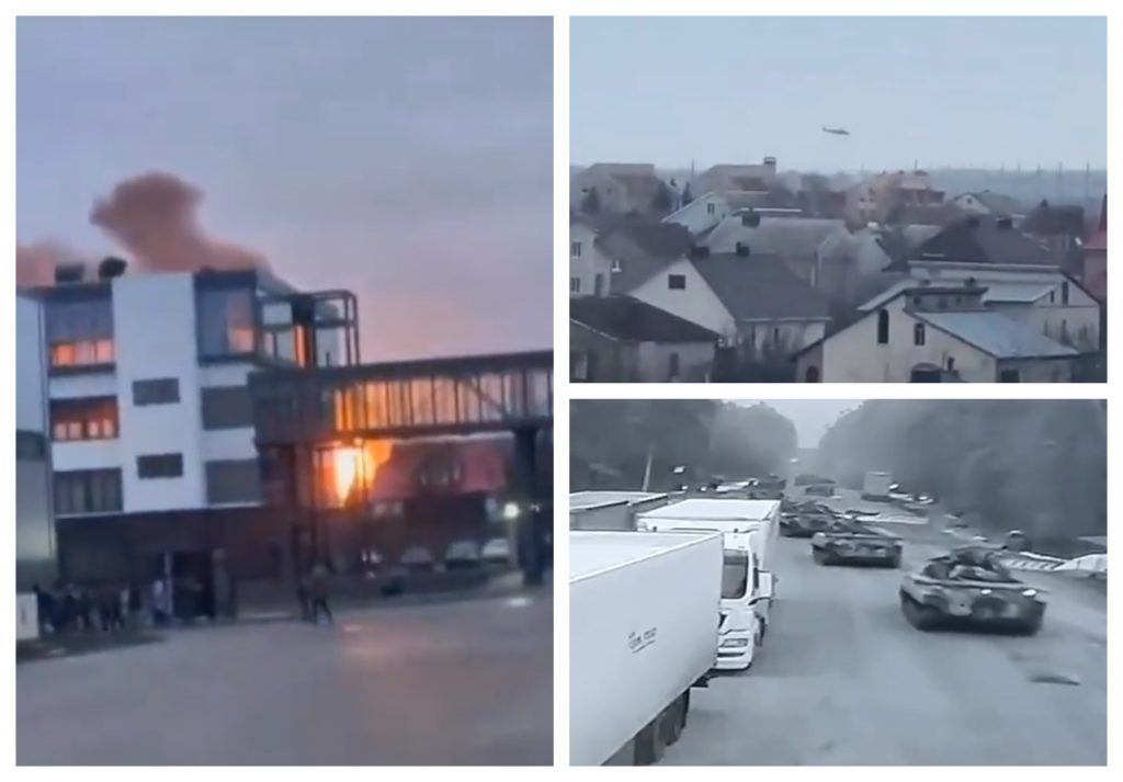 Imaginile dezolării în Ucraina. Rusia bombardează orașe întregi, în timp ce populația fuge din calea războiului