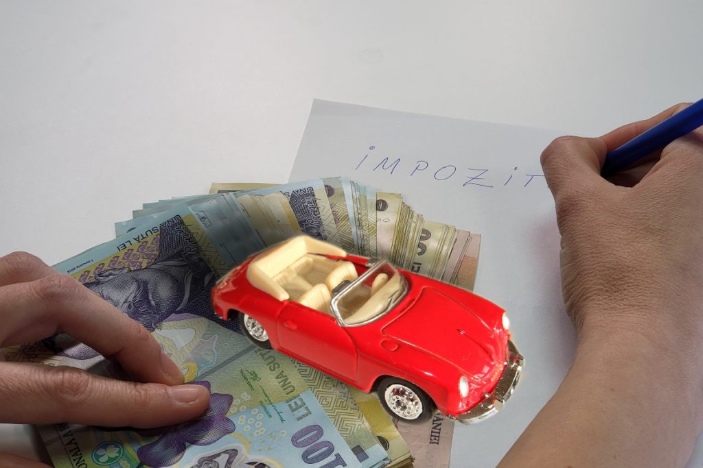 Impozit auto 2022. Cine beneficiază de o reducere substanţială la plata taxei