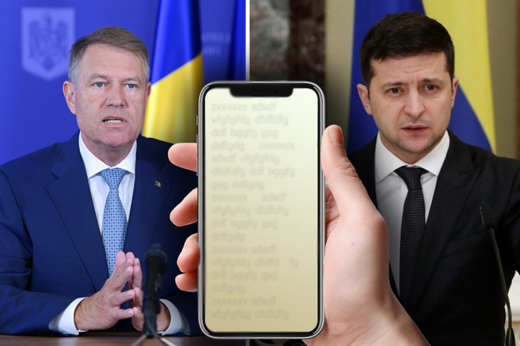 Klaus Iohannis, cerere specială la telefon pentru președintele Ucrainei. Trebuie să nu mai recunoască o limbă considerată oficială