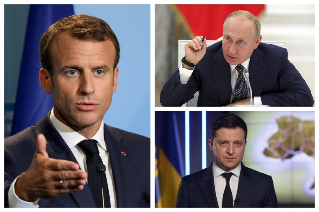 Președintele Franței a vorbit cu Putin și Zelenski despre condițiile pentru încetareea războiului. Ce a cerut liderul rus