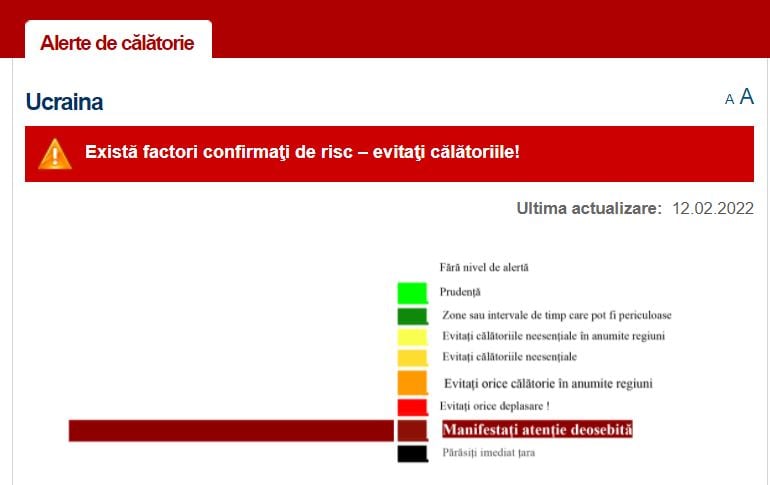 Avertismentul MAE pentru români, după ce România a retras tot personalul diplomatic și consular din Ucraina