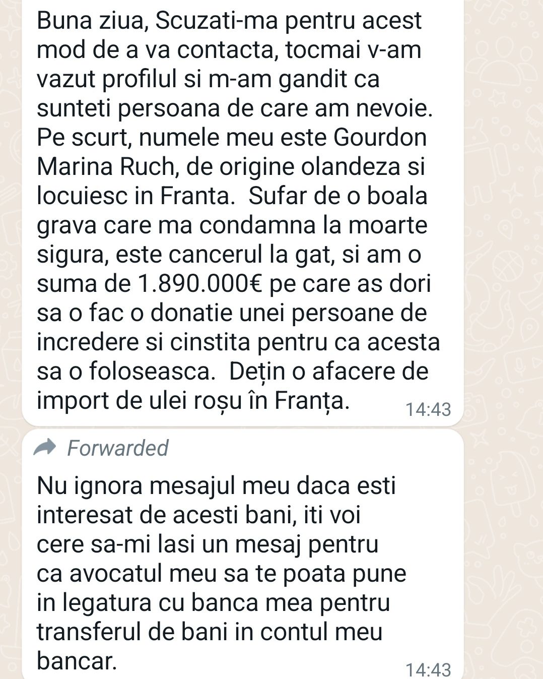 Scrisoarea africană, cea mai recentă înșelătorie de pe Whatsapp