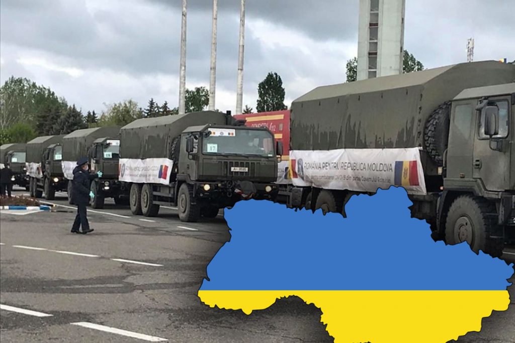 Statul român a trimis ajutoare în Ucraina. Comisia Europeană coordonează livrarea