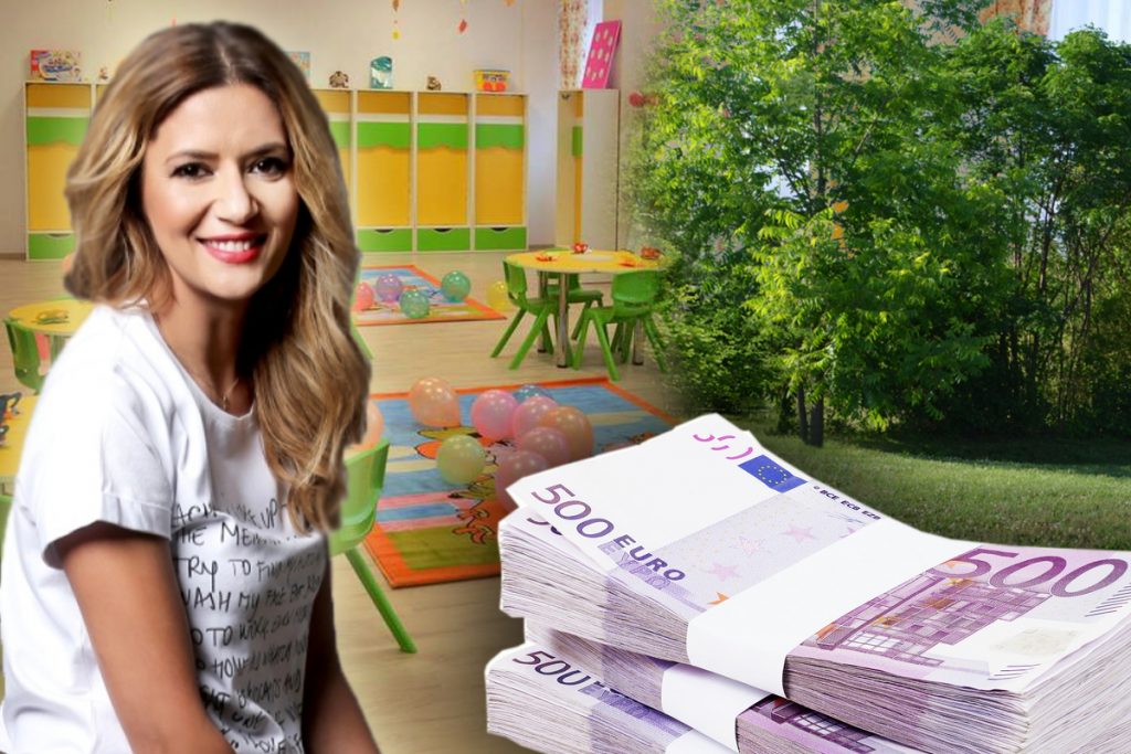 Amalia Enache scoate mii de euro din buzunar pentru ca fiica sa să învețe în mijlocul pădurii. A înscris-o la una dintre cele mai scumpe grădinițe din București. EXCLUSIV