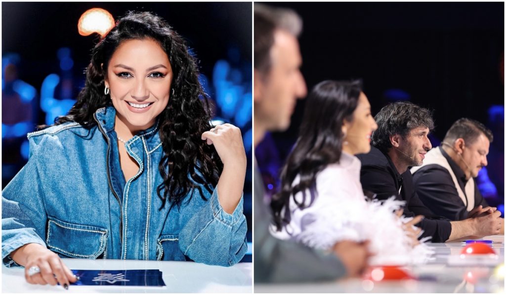 Andra, glumă deocheată la „Românii au talent”. A învăţat bine de la Florin Călinescu: „Numai la asta ţi-e gândul”