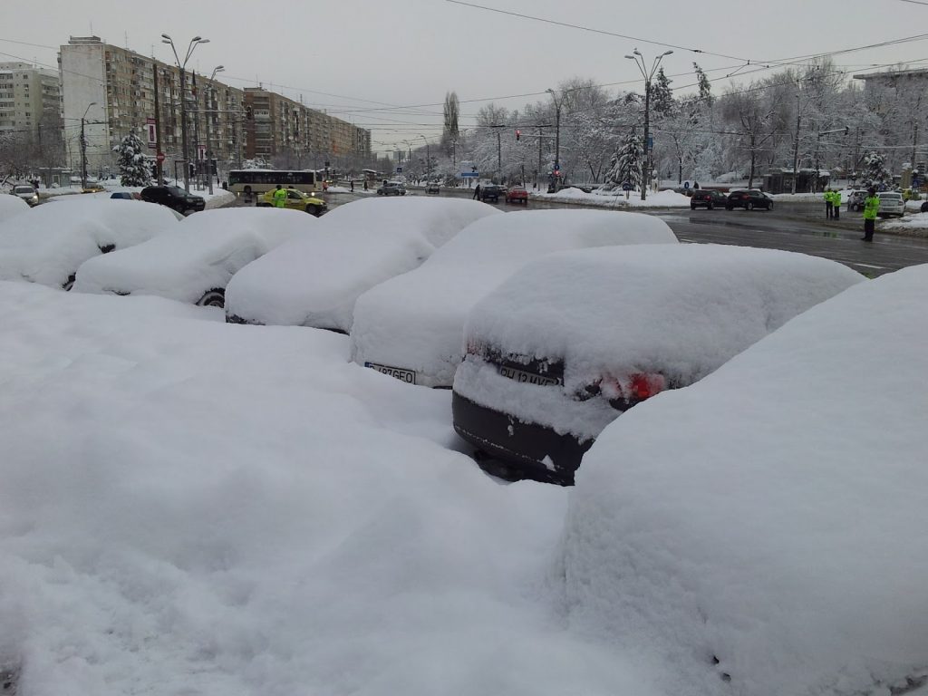 Iarna, pe cale de disparitie din Capitala