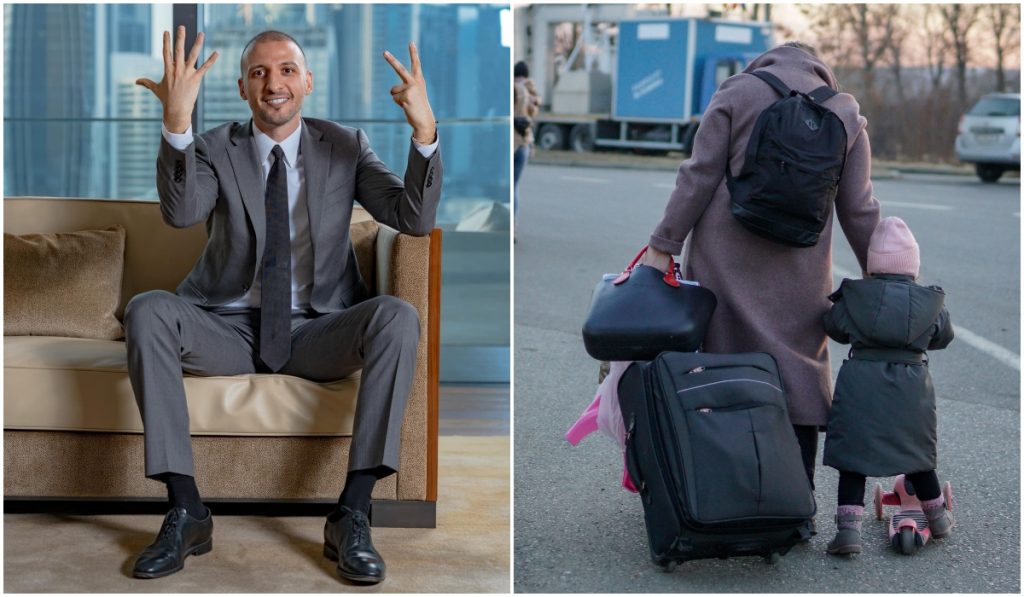 Ștefan Mandachi oferă ajutor refugiaților din Ucraina: „Chiar dacă depășim numărul, găsim soluții”