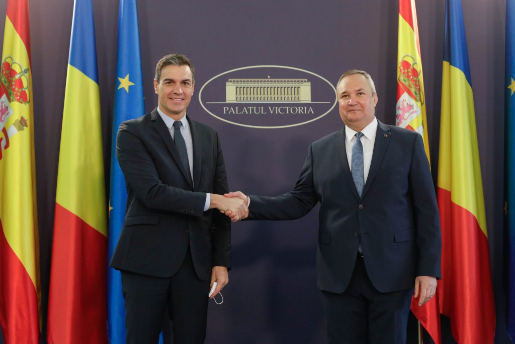 Preşedintele Estoniei și premierul Regatului Spaniei, primiți la Palatul Cotroceni. Pedro Sanchez: „Vizita aceasta este foarte importantă”