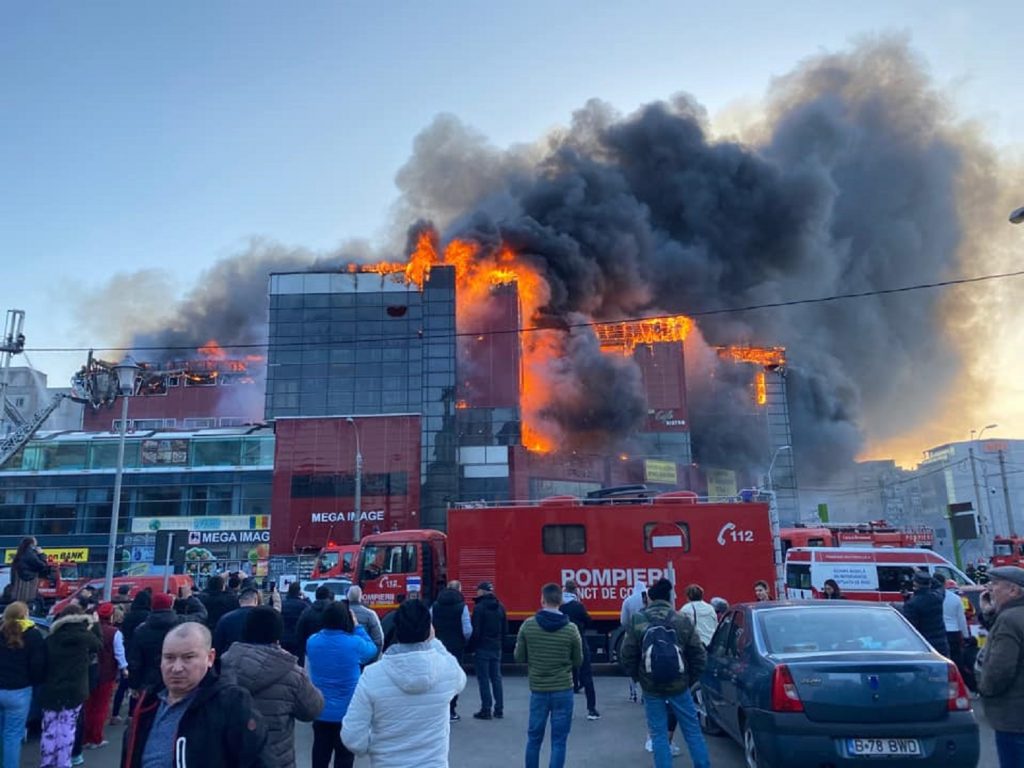 ANM vine cu un anunt important legat de incendiul de la centrul comercial Prosper din Bucuresti