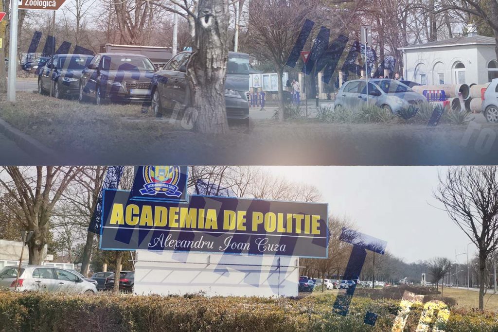 Admitere Academia de Poliţie 2022. Unde şi-au parcat viitorii poliţişti maşinile pentru examen. Au făcut dezastru FOTO EXCLUSIV