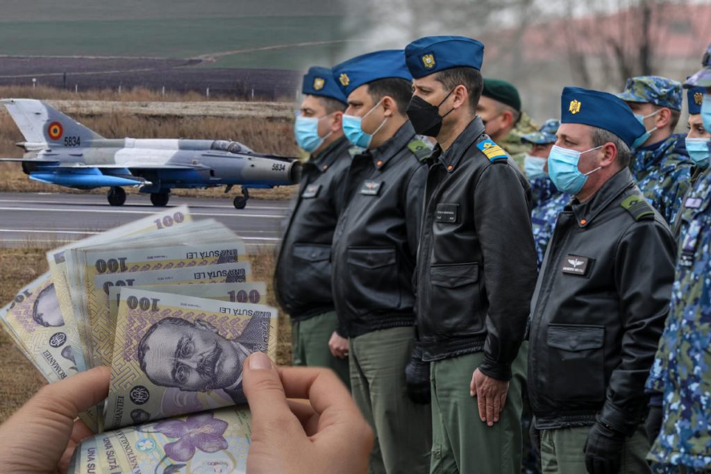Ce salariu are un militar în Forțele Aeriene ale României. Suma pentru care piloţii îşi riscă viaţa