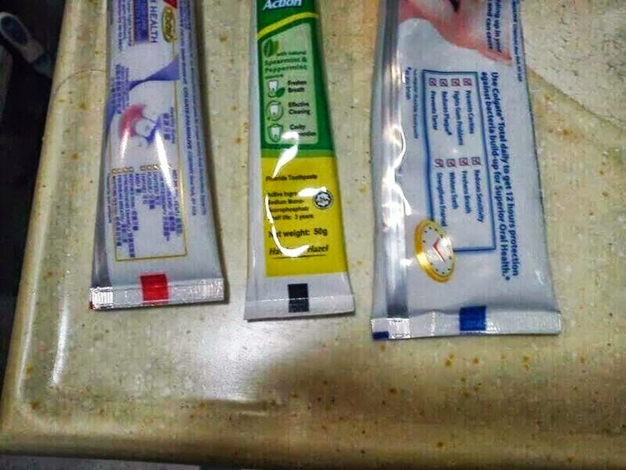 Ce sunt, de fapt, culorile de pe pasta de dinti. Secretul pe care putini romani il stiu