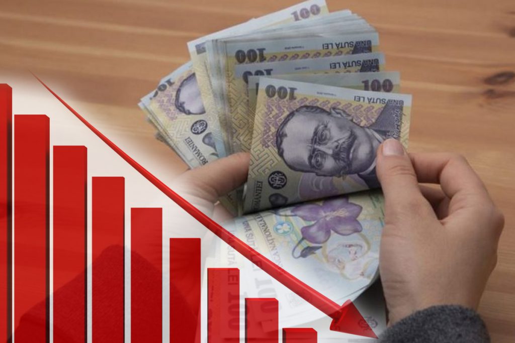 Cu cât a scăzut salariul de la începutul anului. Sute de lei nu mai intră în conturile românilor
