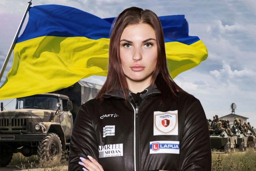Frumoasa sportivă din Ucraina care a decis să lupte împotriva ruşilor. La doar 24 de ani, Anna Krivonos şi-a luat arma şi a plecat la război