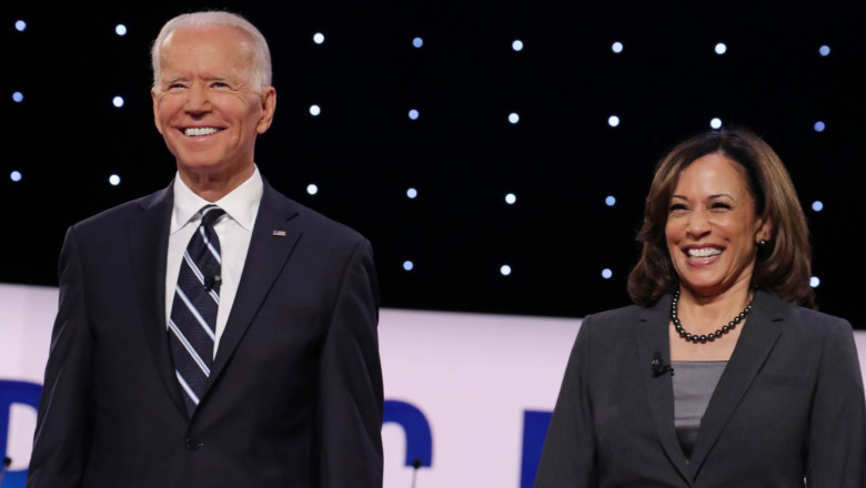 Gafa uriaşă făcută de Joe Biden faţă de vicepreşedintele SUA. Cum a numit-o pe Kamala Harris. Video