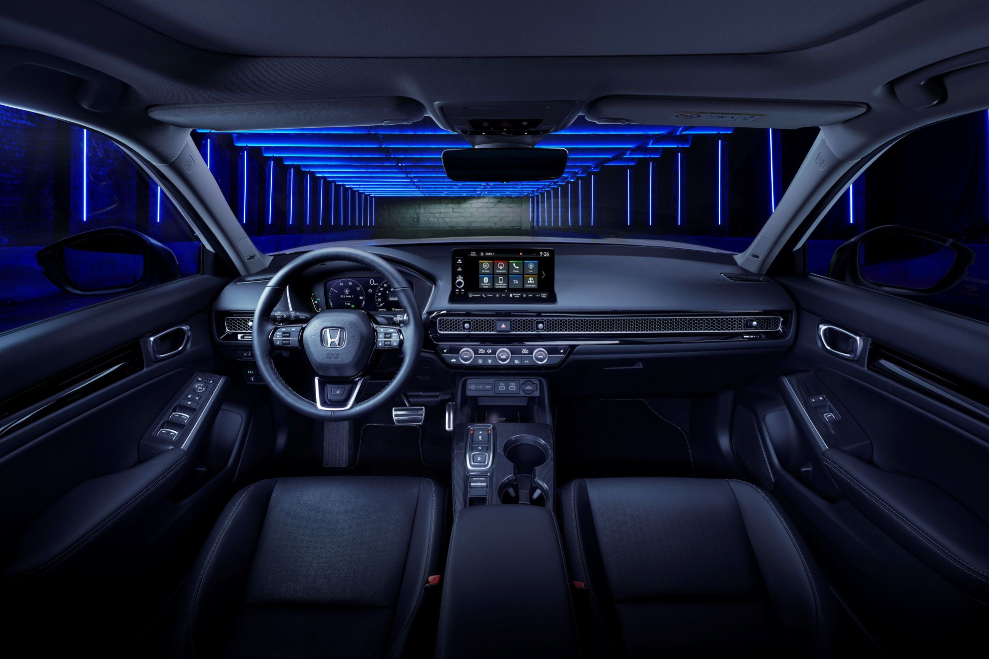 Premieră: noua generație Honda Civic e:HEV. Modelul nipon are un sistem de propulsie hibrid de 183 CP